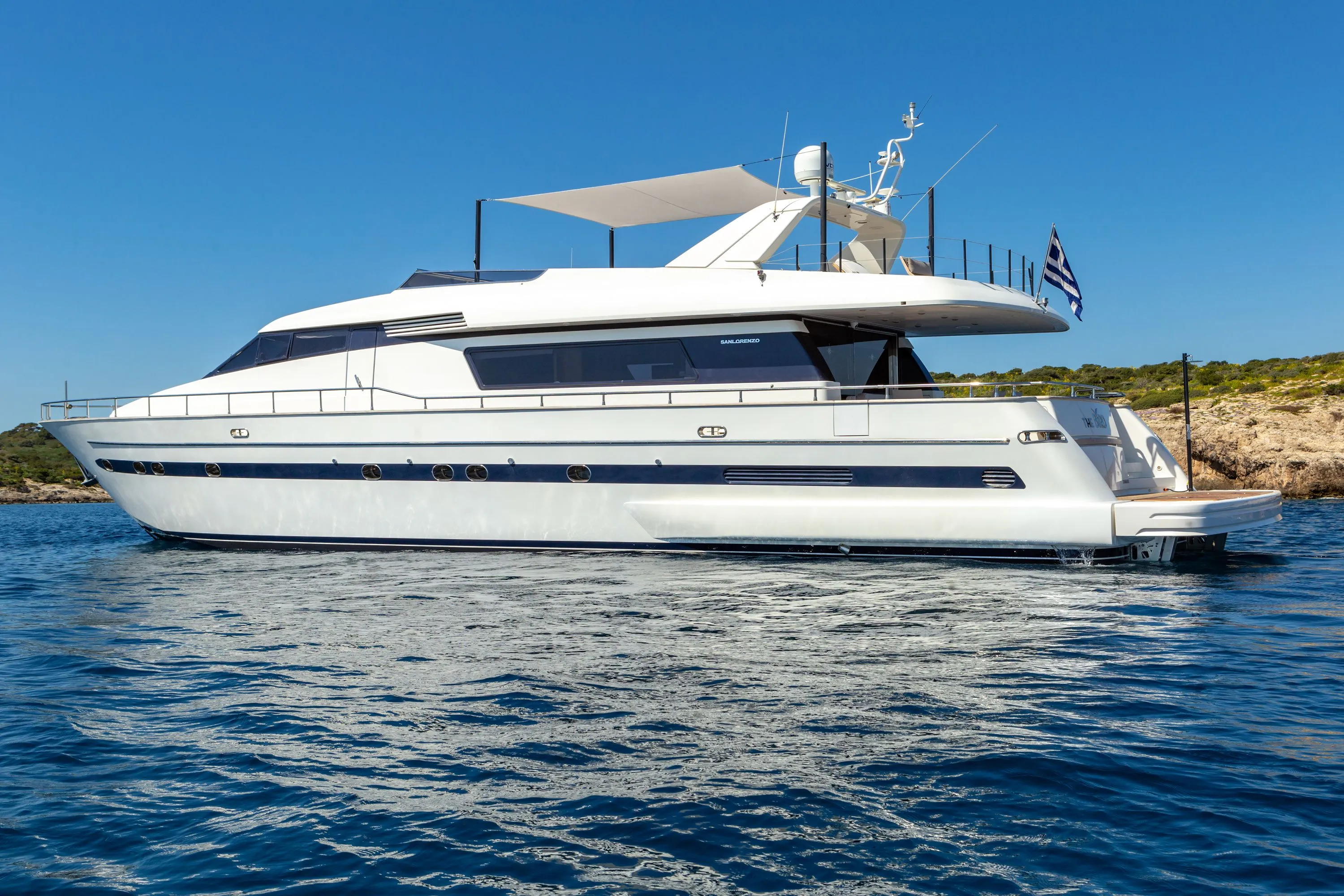 Rent a 25.6m Boat in Limani Karra