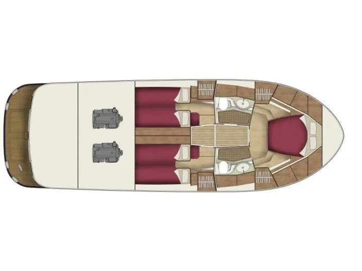 13.5m Sukosan Motor Yacht SAS Vektor Adriana 44 Hire