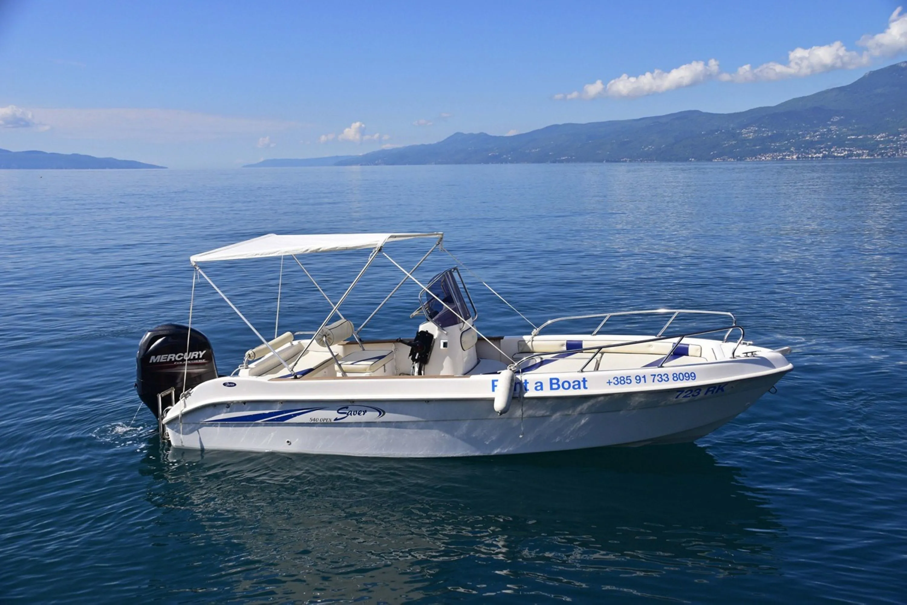 5.5m Opatija Motor Boat Hire