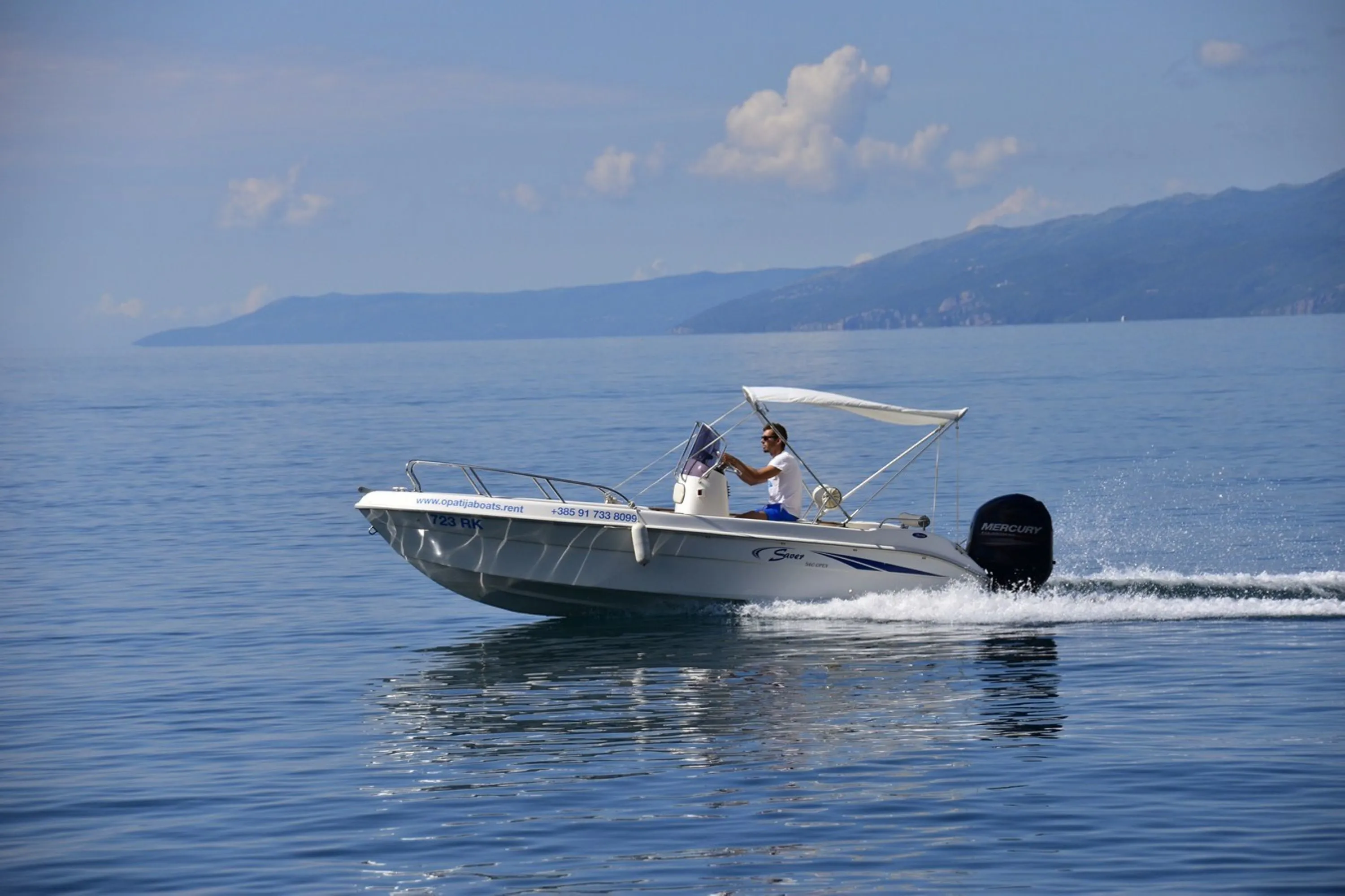 5.5m Opatija Motor Boat Hire