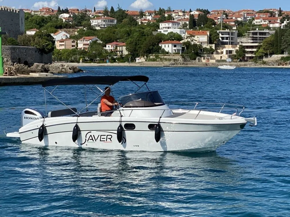 Charter a 7.75m Motor Boat Saver 750 in Krk