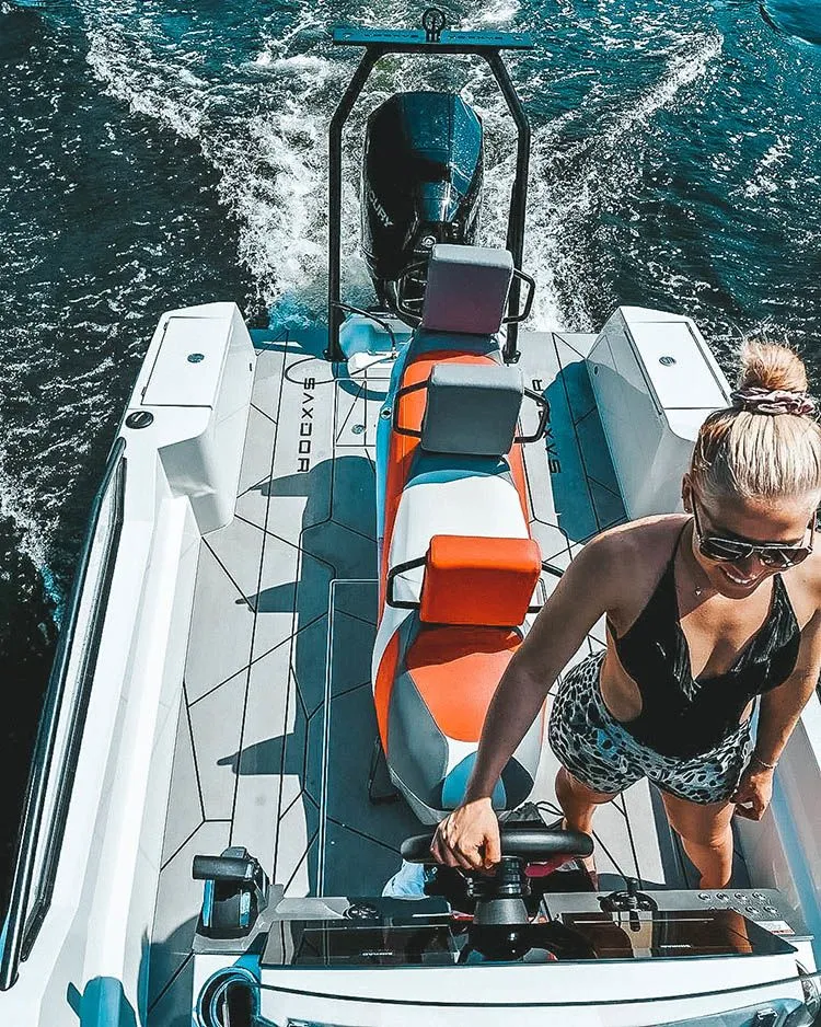Charter a 5.94m Saxdor 200 Sport Motor Boat in Gdynia