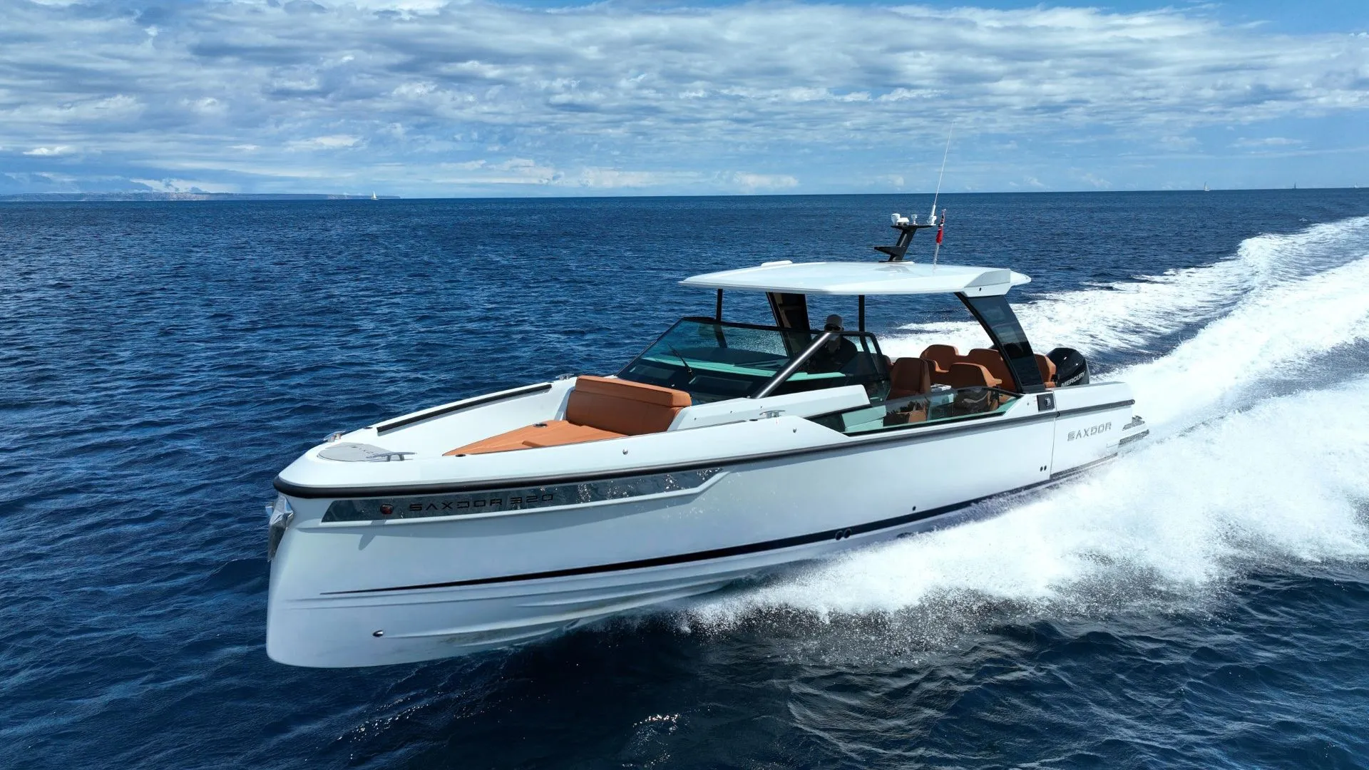 10.3m Kalamata Saxdor 320 GTO Motor Yacht Hire