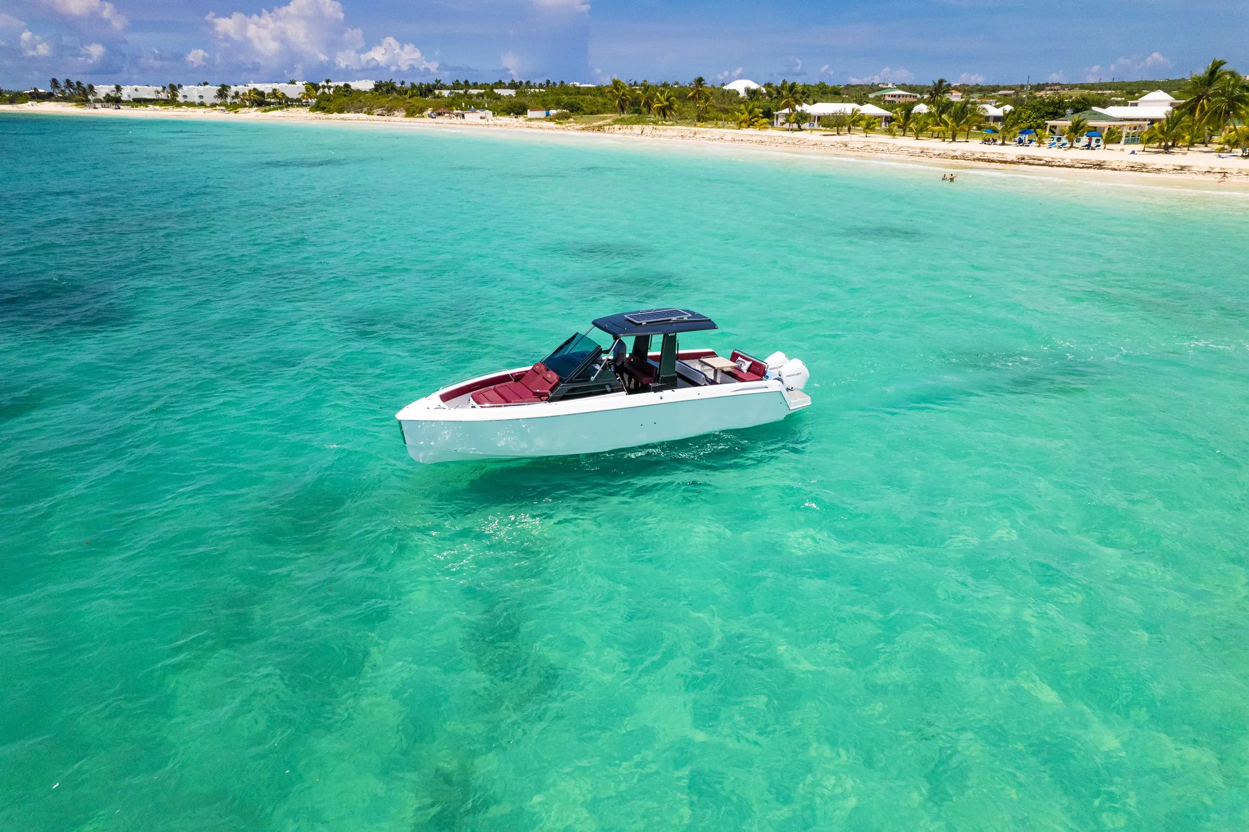 Explore Blowing Point on a 10.33m Rental Motor Yacht