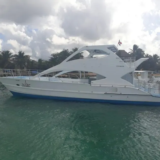 Charter a 15.24m Power Catamaran Schifenders 56 in La Romana