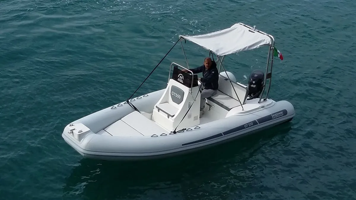 5.5m Monte Argentario Sea Power 550 Motor Boat Hire