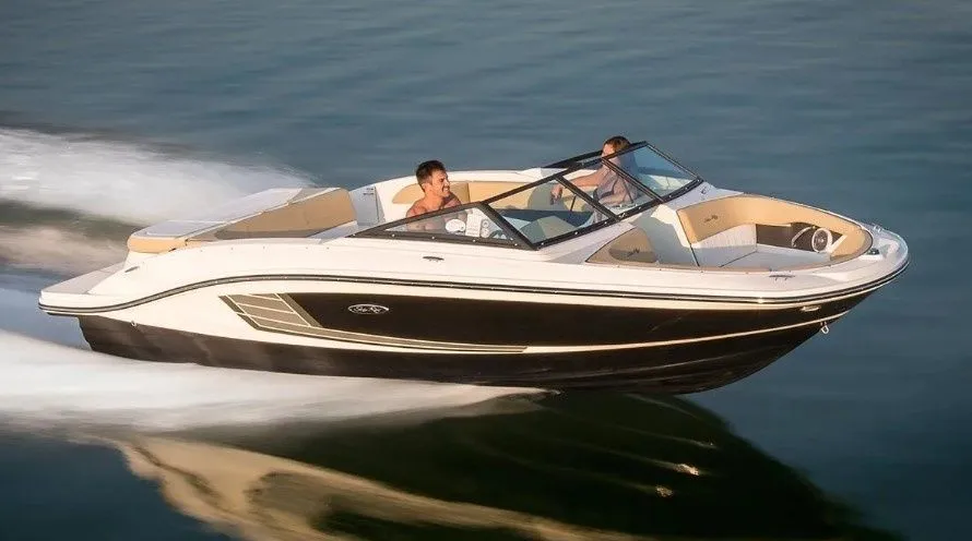 Explore Rab on a 6.55m Sea Ray 21 SPX S Motor Boat Rental