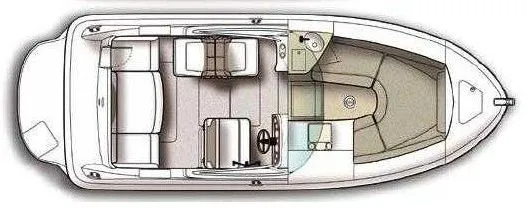 Charter a 7.32m Sea Ray 225 Motor Boat in Saint Petersburg