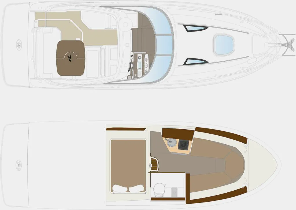 Rent a 8.5m Sea Ray 265 in Vlychada