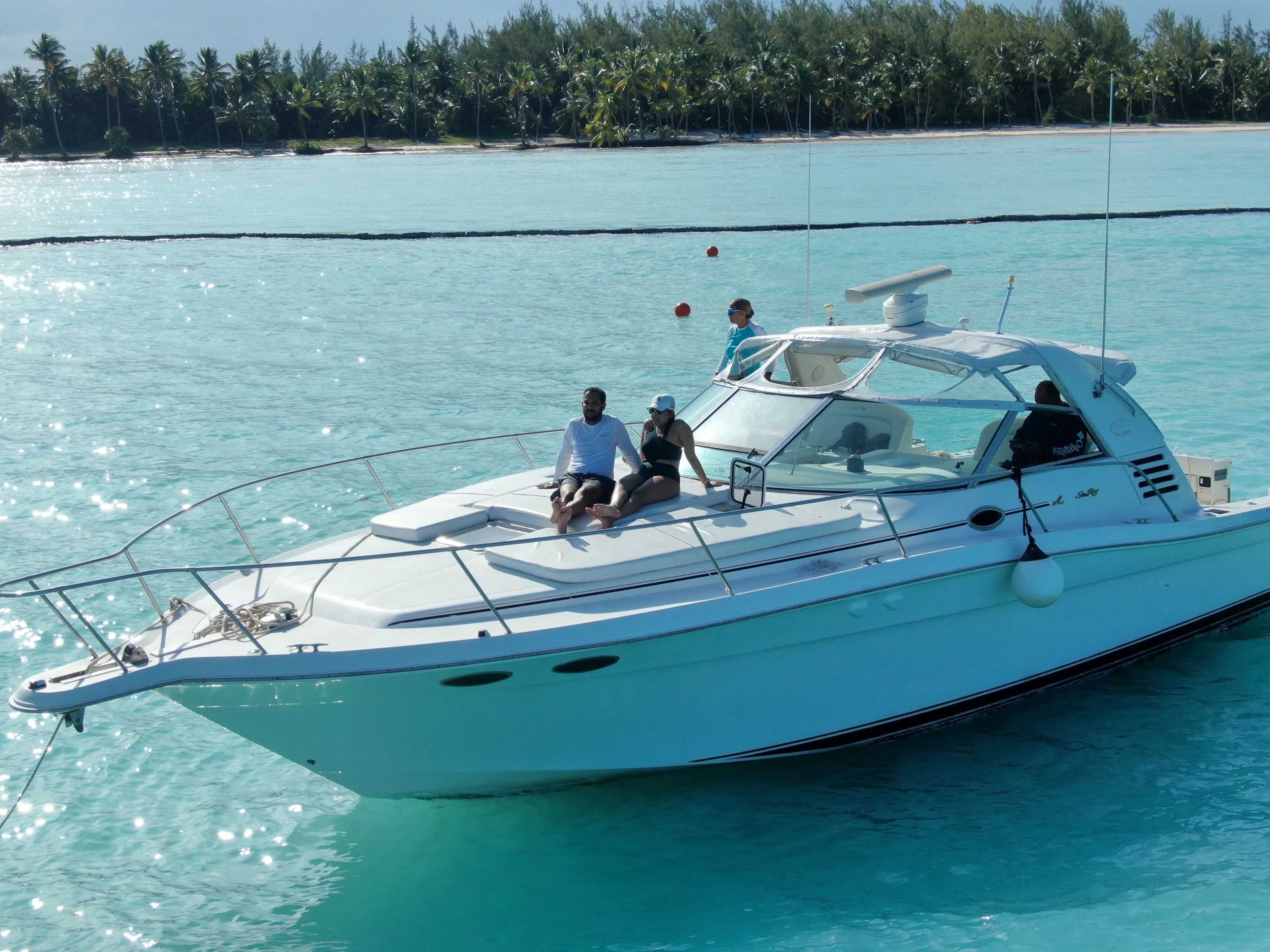 Explore Punta Cana on a 12m Rental Motor Yacht