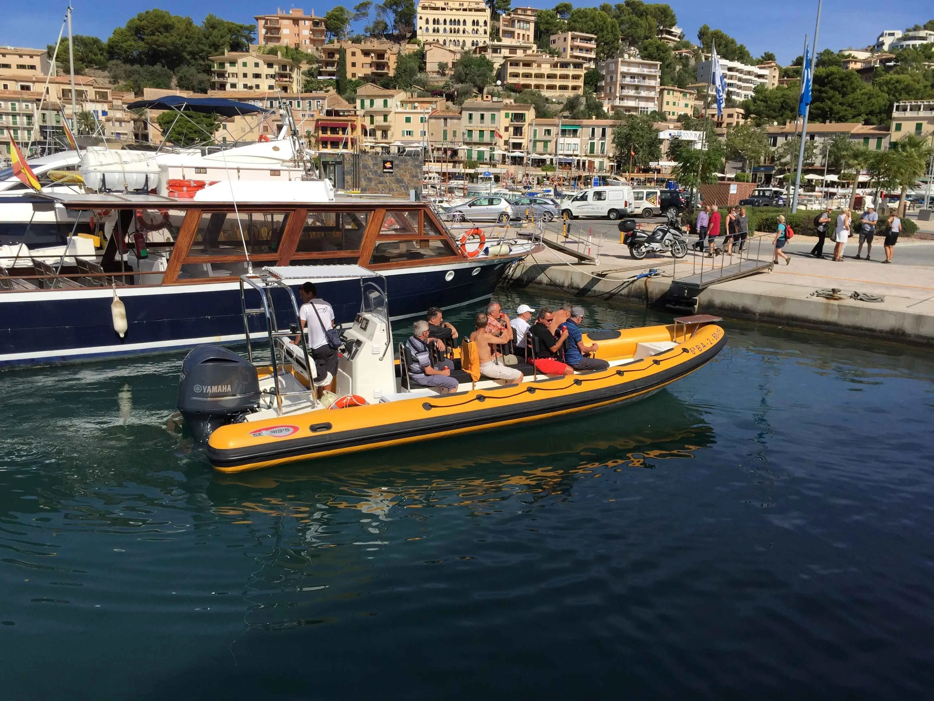 Port de Soller 8.6m Kiralık Sea Ribs 850 Open Motorlu Tekne