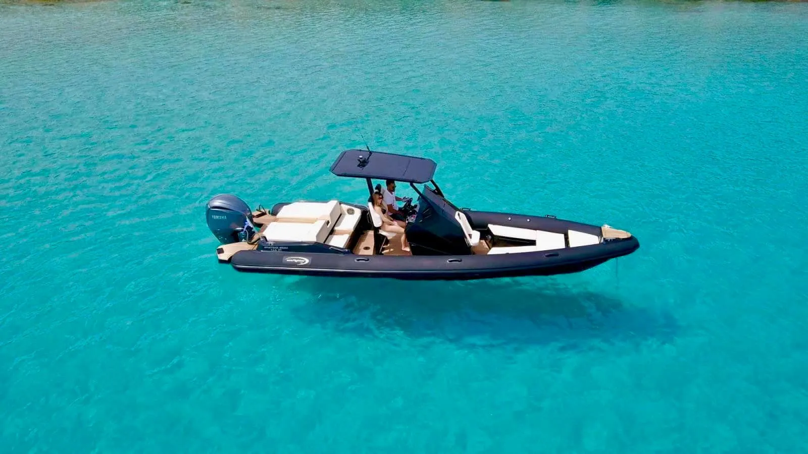 Explore Agios Nikolaos on a 8.6m Rental Seafighter Ultimeight 28