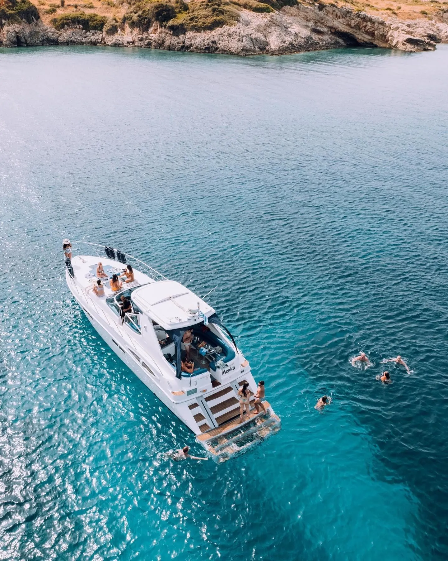 Charter a 16m Sealine S48 in Zakynthos Town