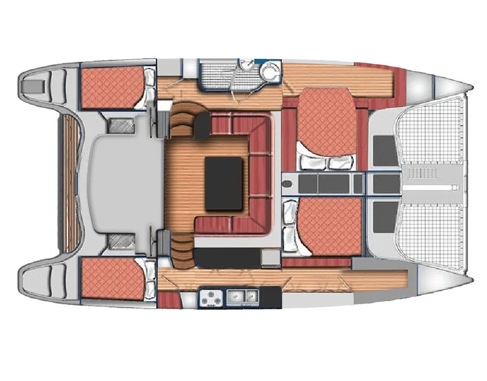 Арендуйте 11.6м Seawind 1160 в Нячанг