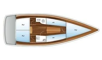 Charter a 9m Sailing Yacht in Piekna Gora