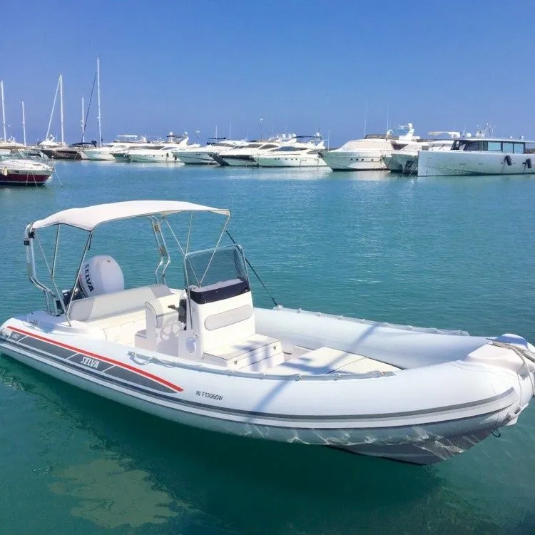 Charter a 6.75m Motor Boat Selva 680 in Villasimius