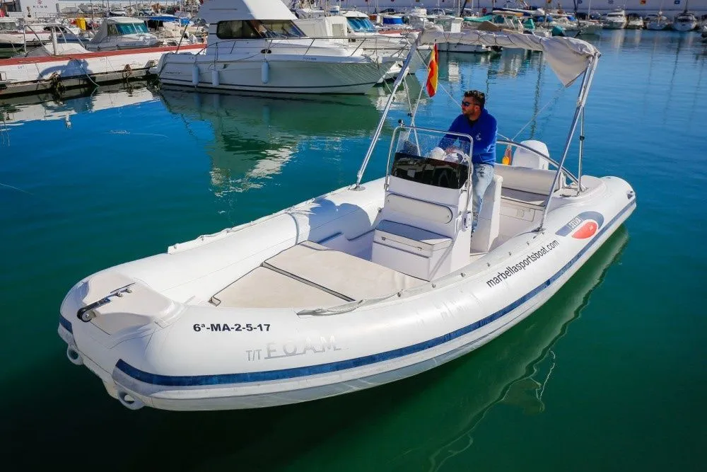 6.4m Marbella Selva D640 Motor Boat Hire