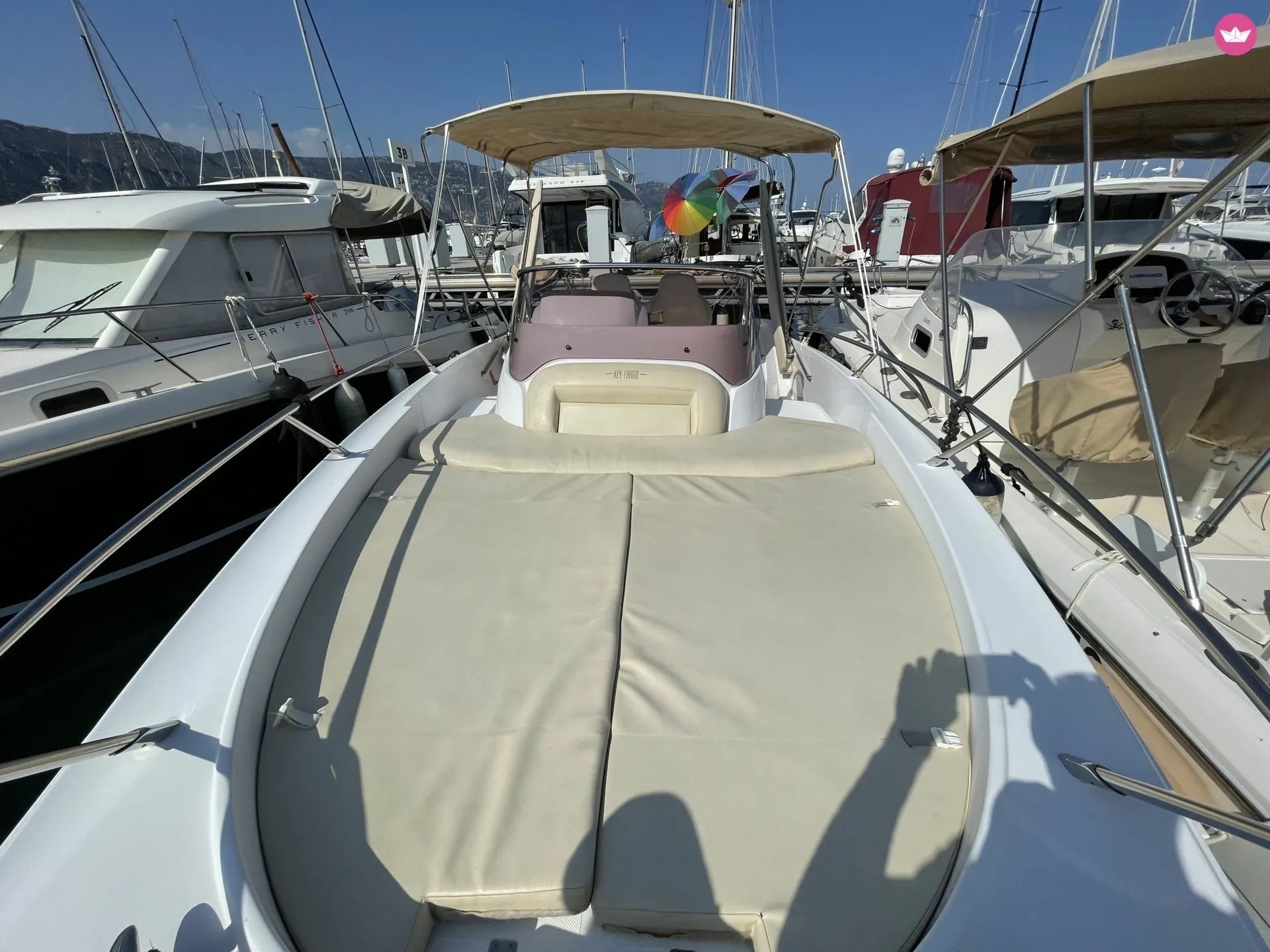 Explore Saint-Jean-Cap-Ferrat on a 7.8m Rental Motor Yacht