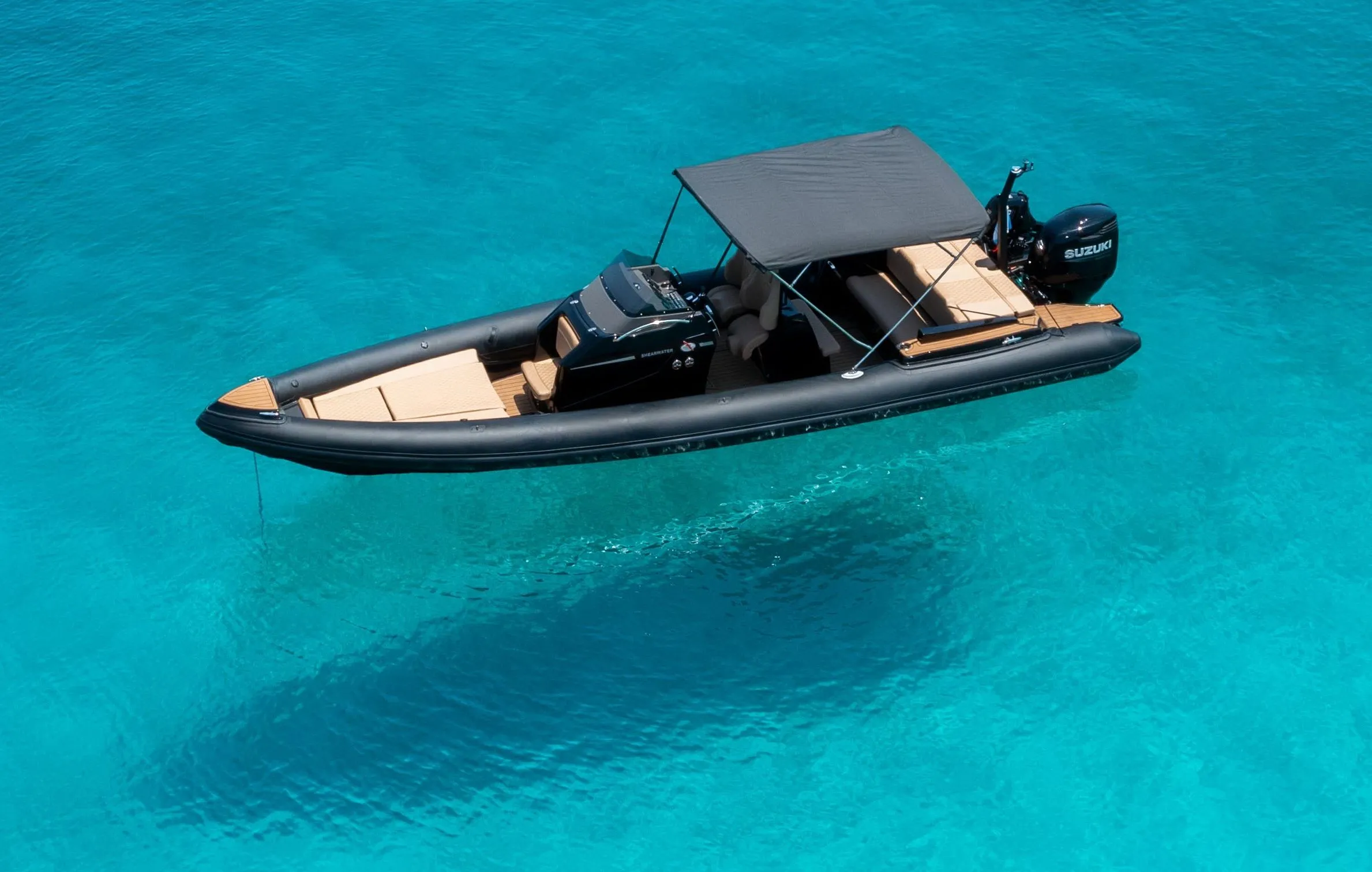 Charter a 8.9m Shearwater 890S Motor Boat in Porto Heli