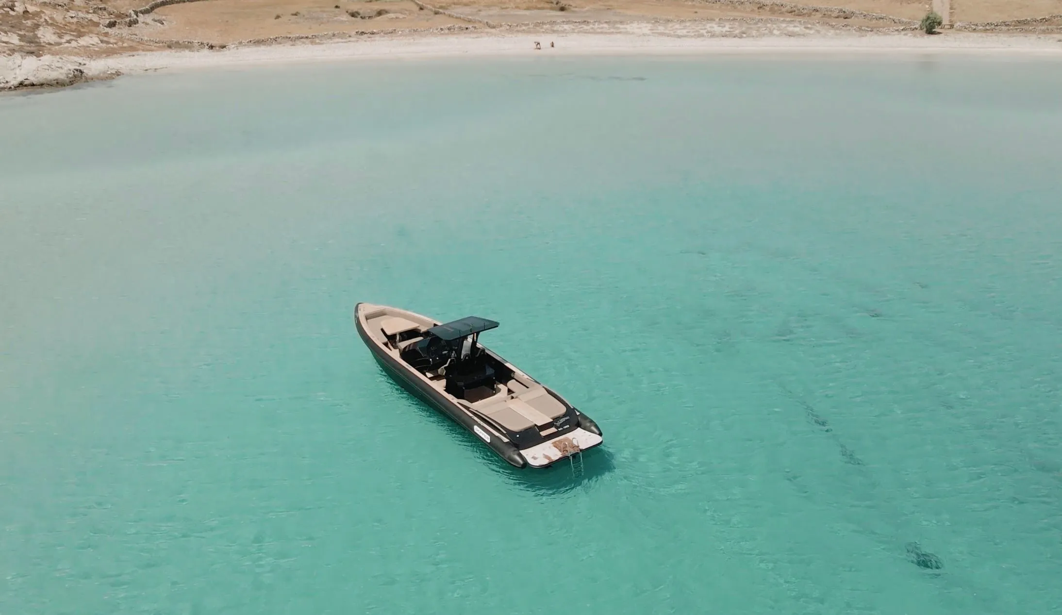 Explore Mykonos City on a 12m Rental Boat