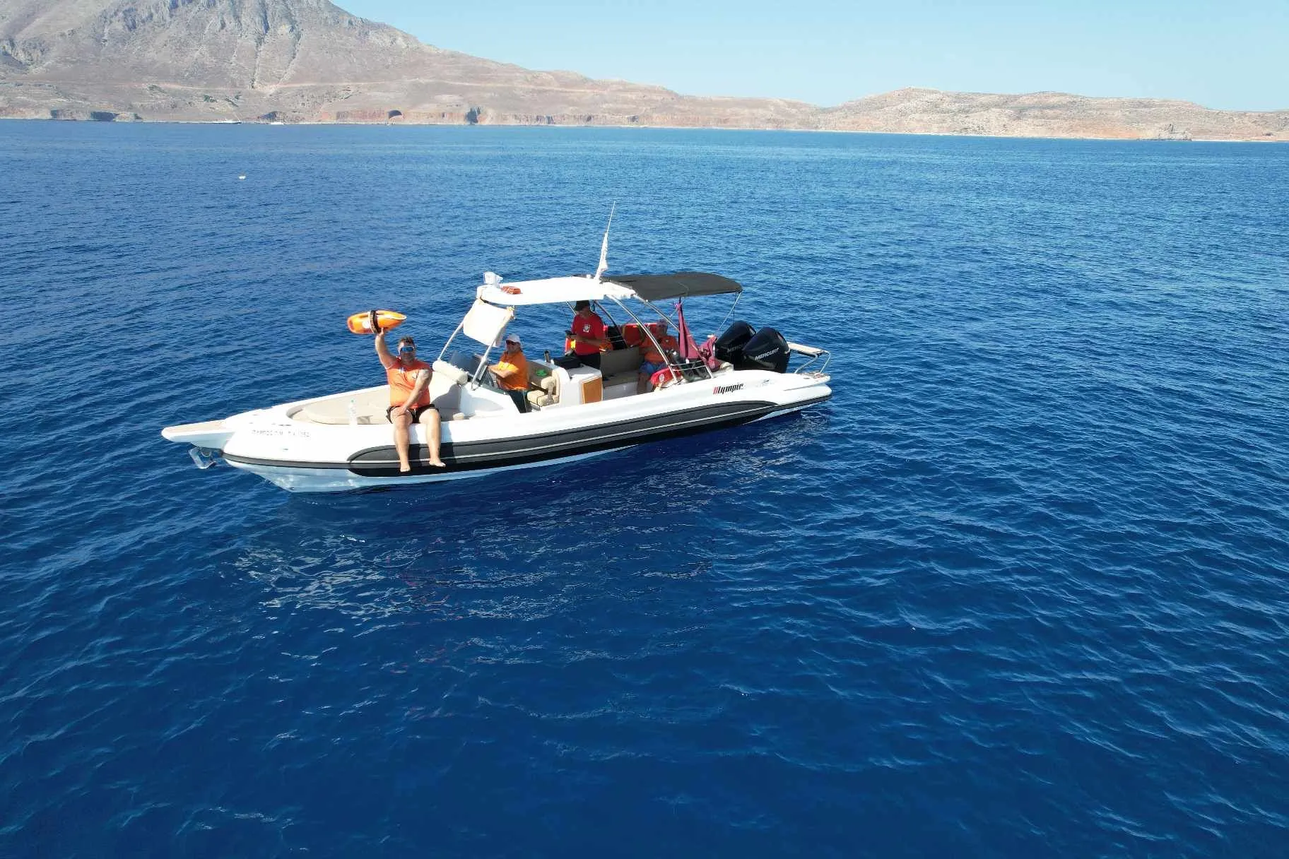 Charter a 9.5m Motor Boat Olympic Lux in Chania