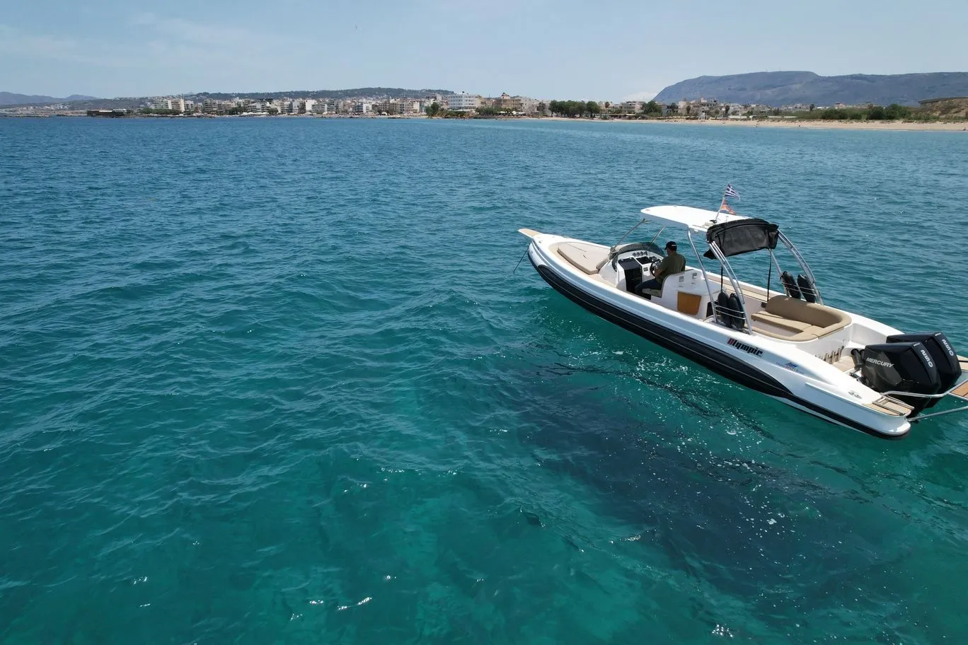 Charter a 9.5m Motor Boat Olympic Lux in Chania