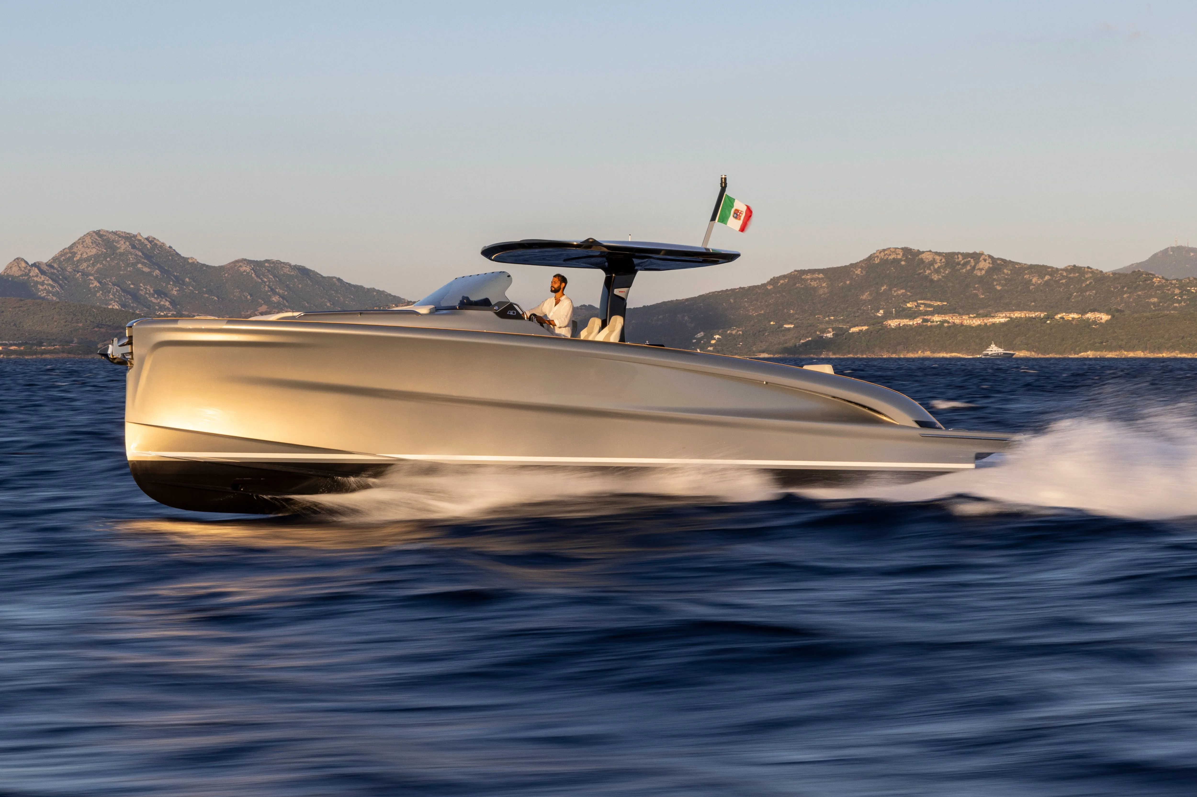 Explore Santa Eularia des Riu on a 12m Rental Boat