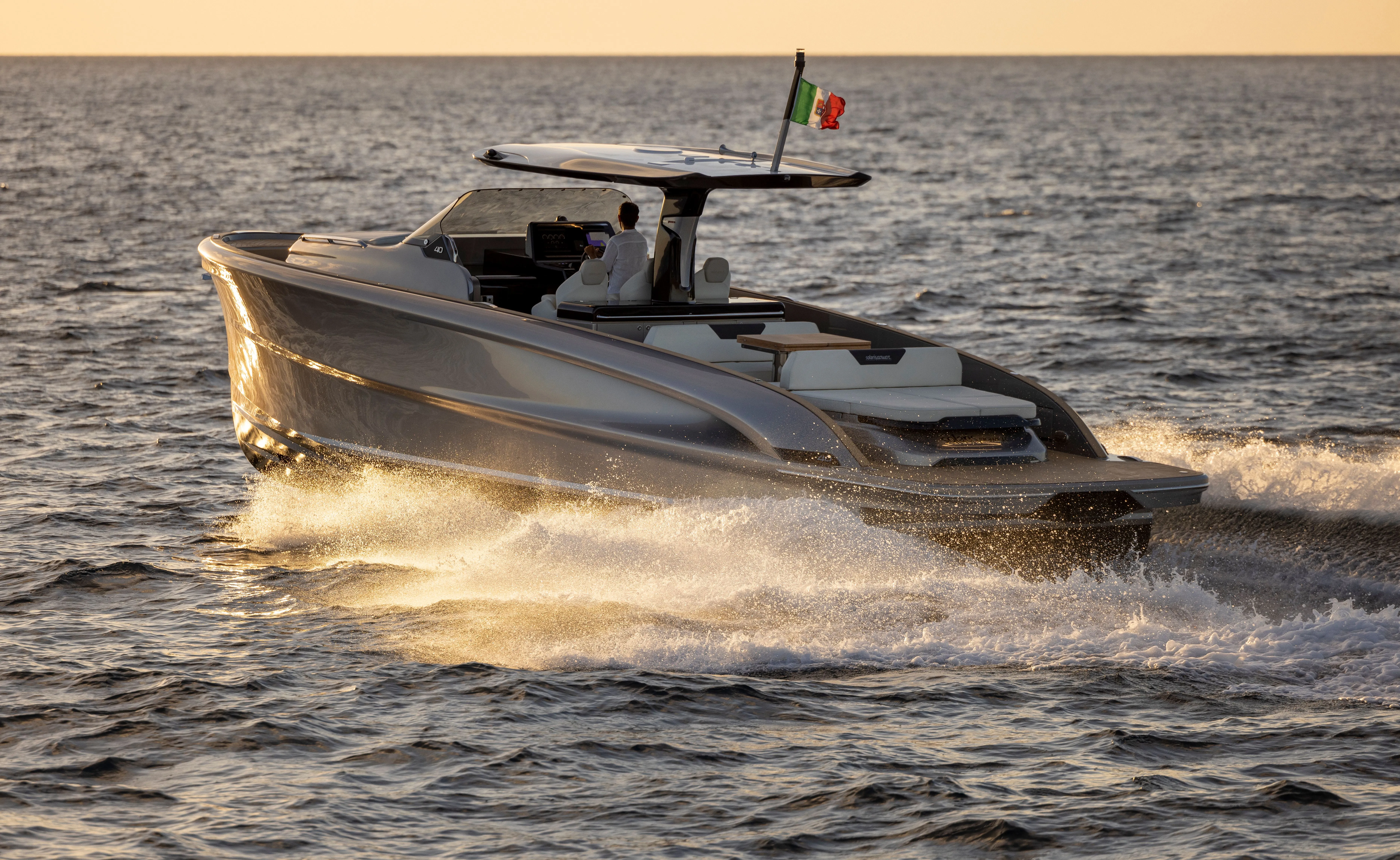Explore Santa Eularia des Riu on a 12m Rental Boat