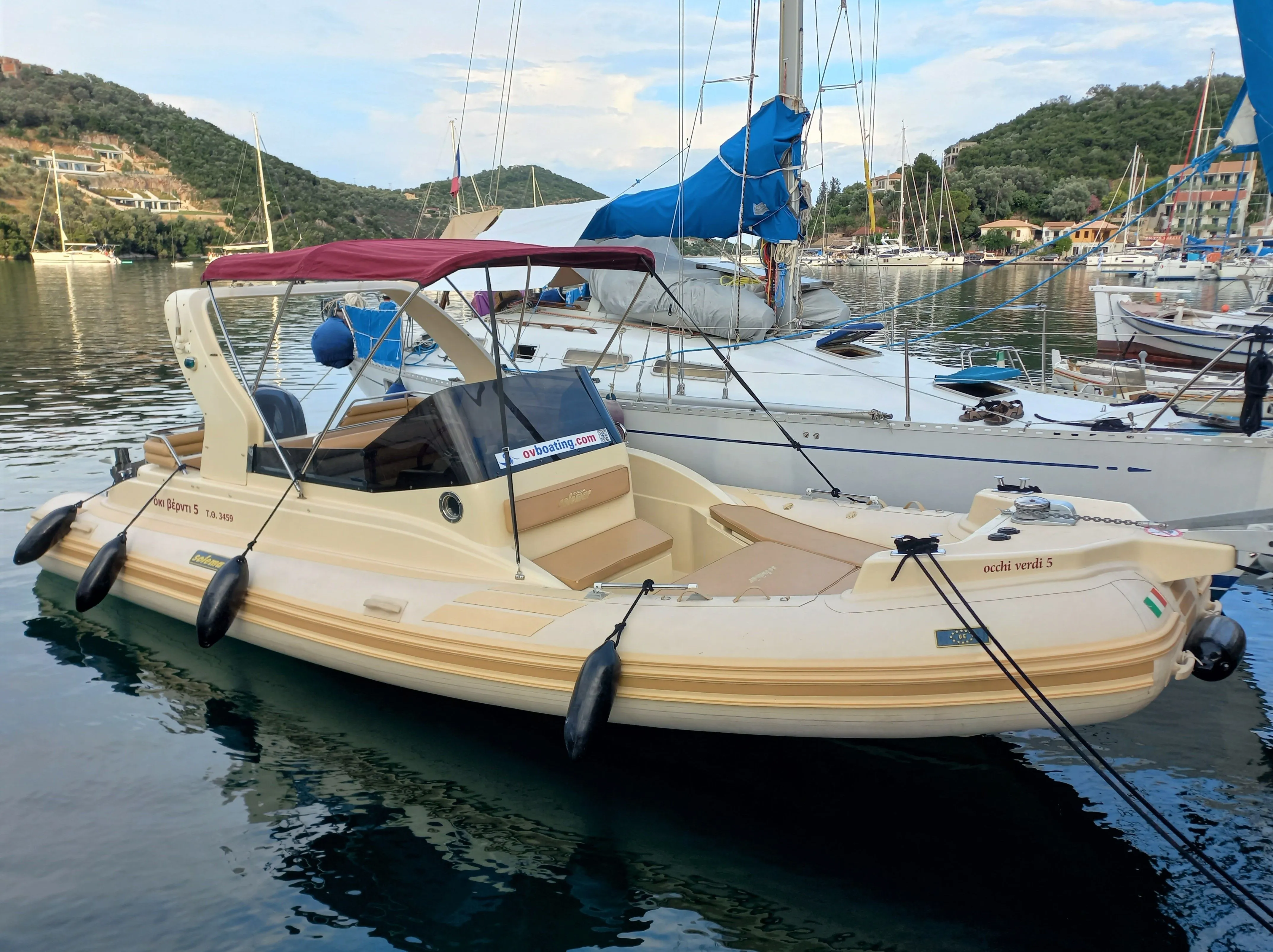 Rent a 7.2m Solemar 23 Motor Boat in Sivota