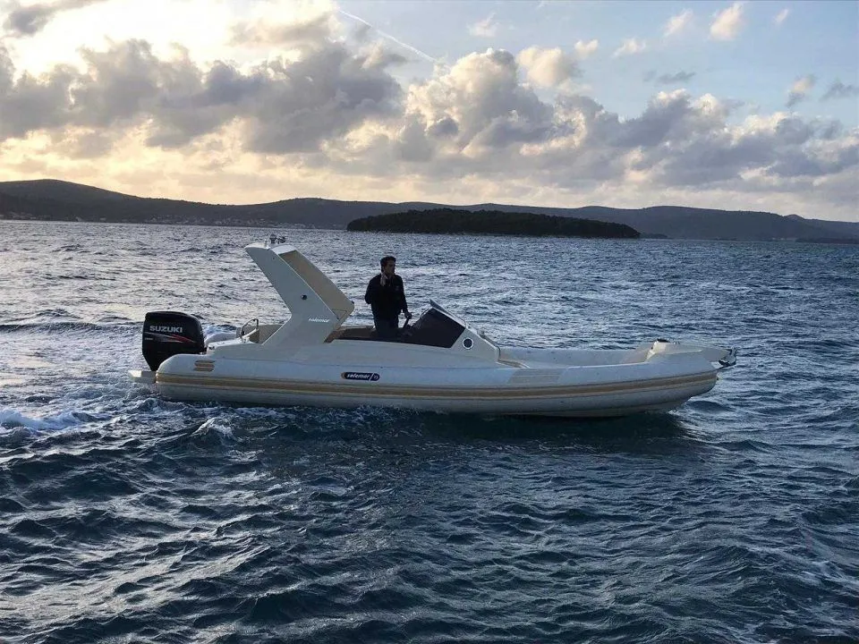 Explore Biograd na Moru on a 8.23m Rental Solemar 25.1