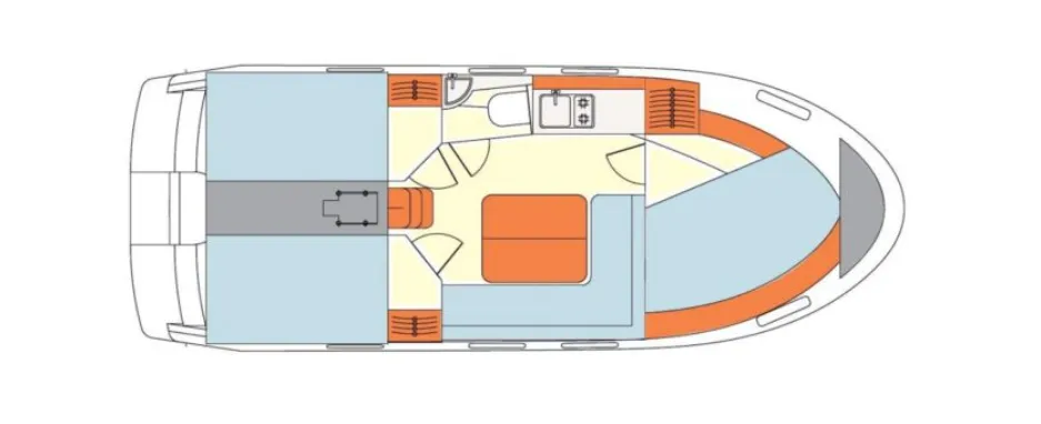 Explore Gizycko on a 9m Rental Stillo 30
