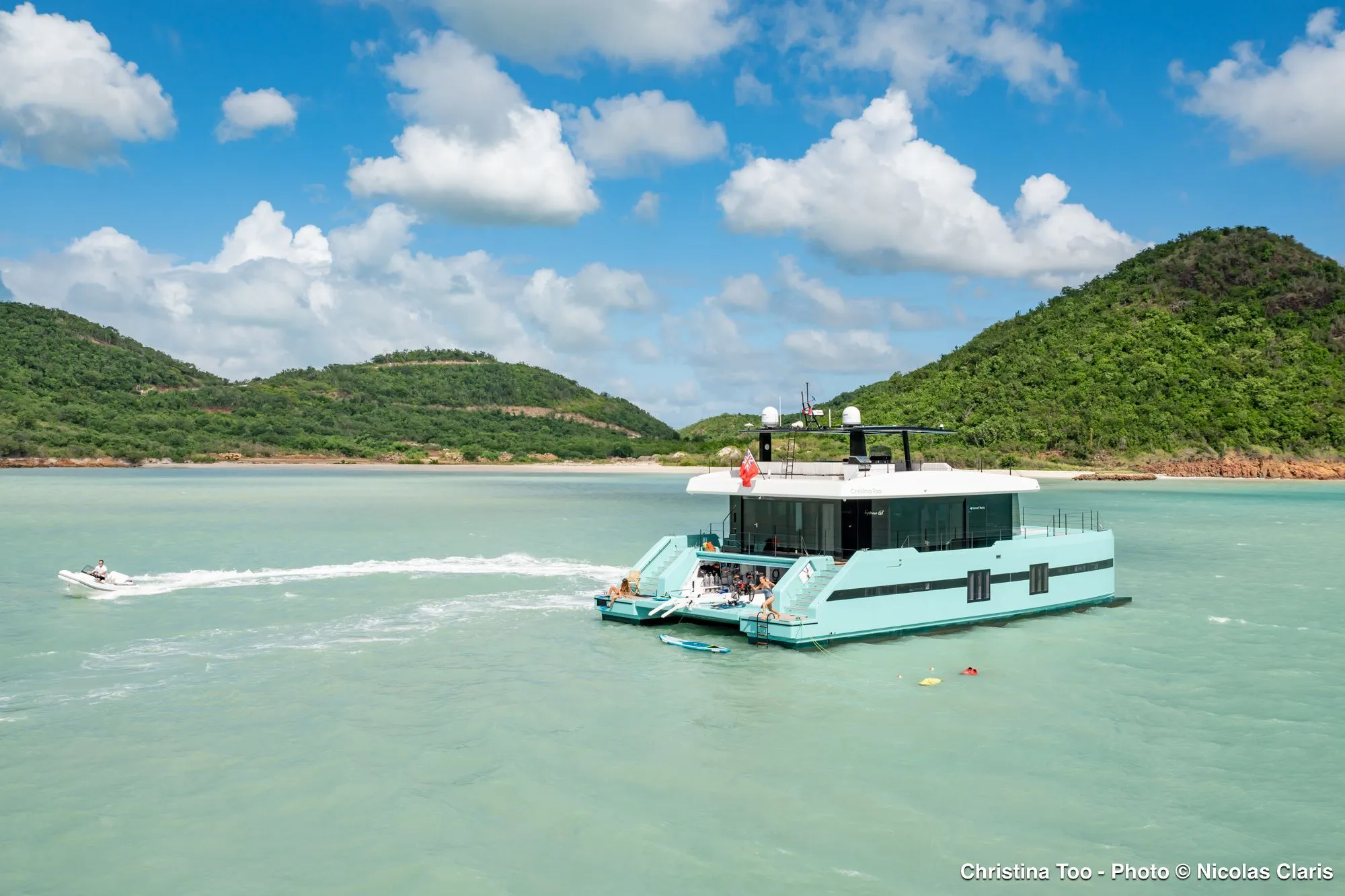 Rent a 20.72m 4 Cabin Power Catamaran in Anse Marcel