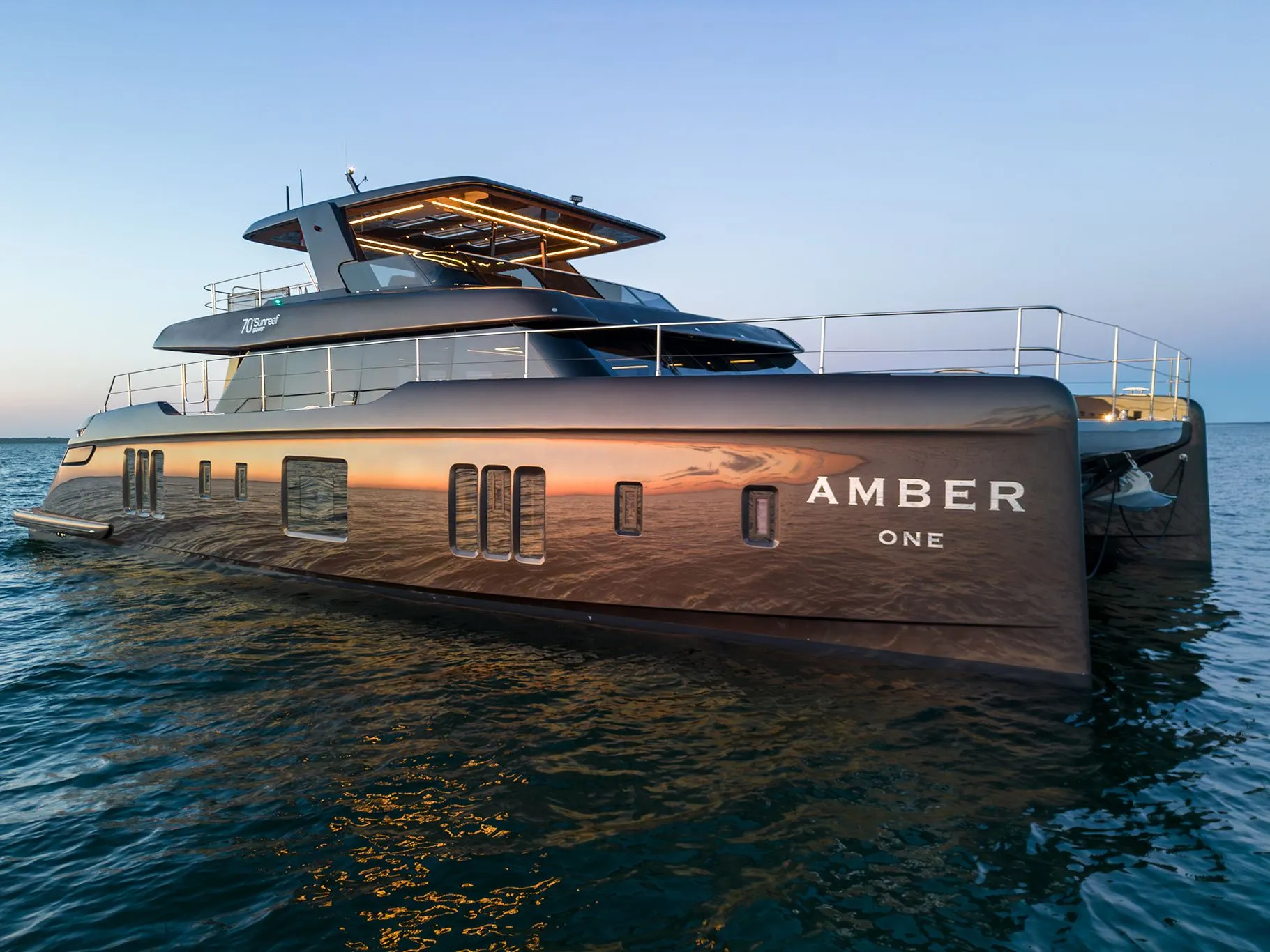 Explore Kastela on a 21.3m Sunreef 70 Power Catamaran Rental