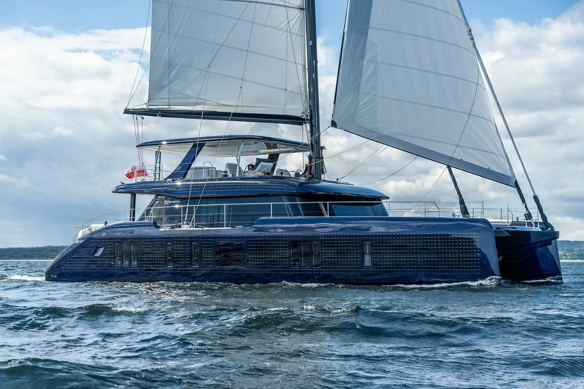 Explore Bequia on a 23.46m Rental Sunreef 70