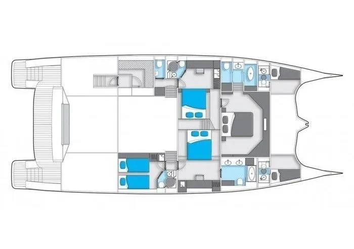 Explore Šibenik on a 21.4m Rental Power Catamaran