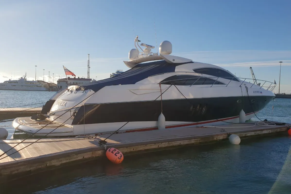 Explore Sochi on a 22.6m Rental Sunseeker 72