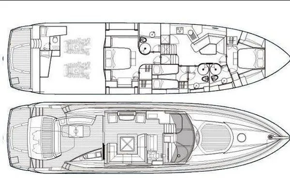 Kastela 22.25m Kiralık Motoryat Sunseeker 72