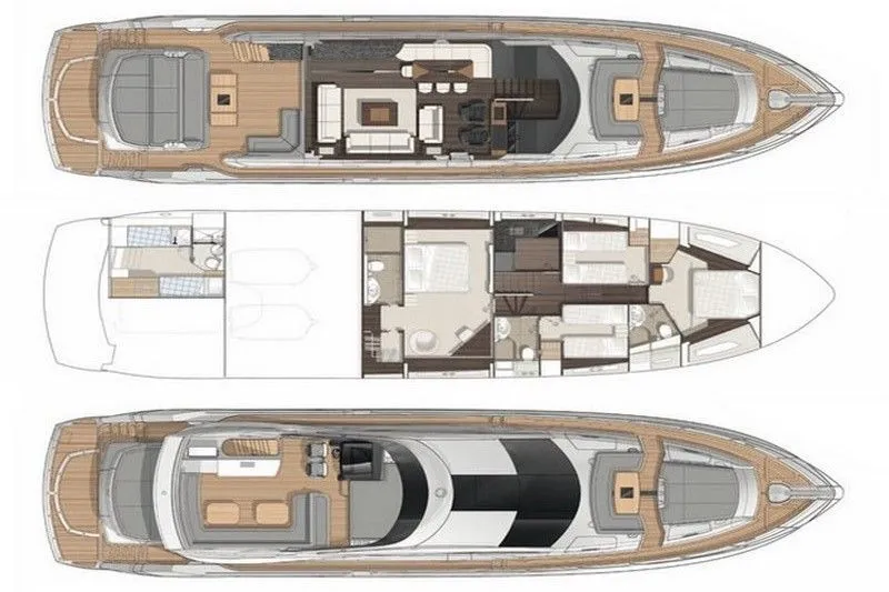 24.72m Cabo San Lucas Motor Yacht Sunseeker 80 Hire