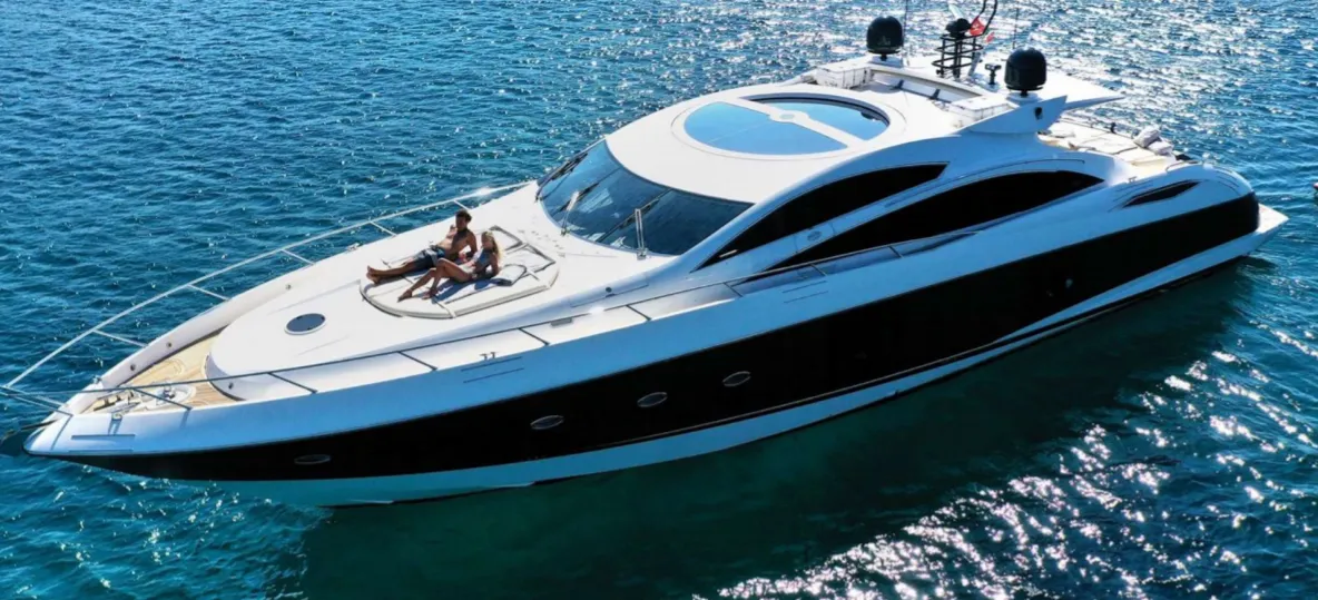 Light Blue Charter Boat