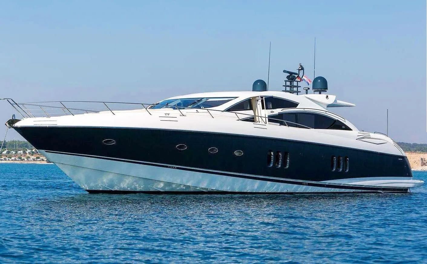 Rent a 25m 4 Cabin Motor Yacht in Poltu Quatu