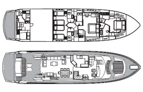 Rent a 27m Motor Yacht in Gouvia