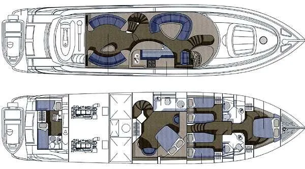 Explore Eden Island on a 23.05m Rental Sunseeker Manhattan 74