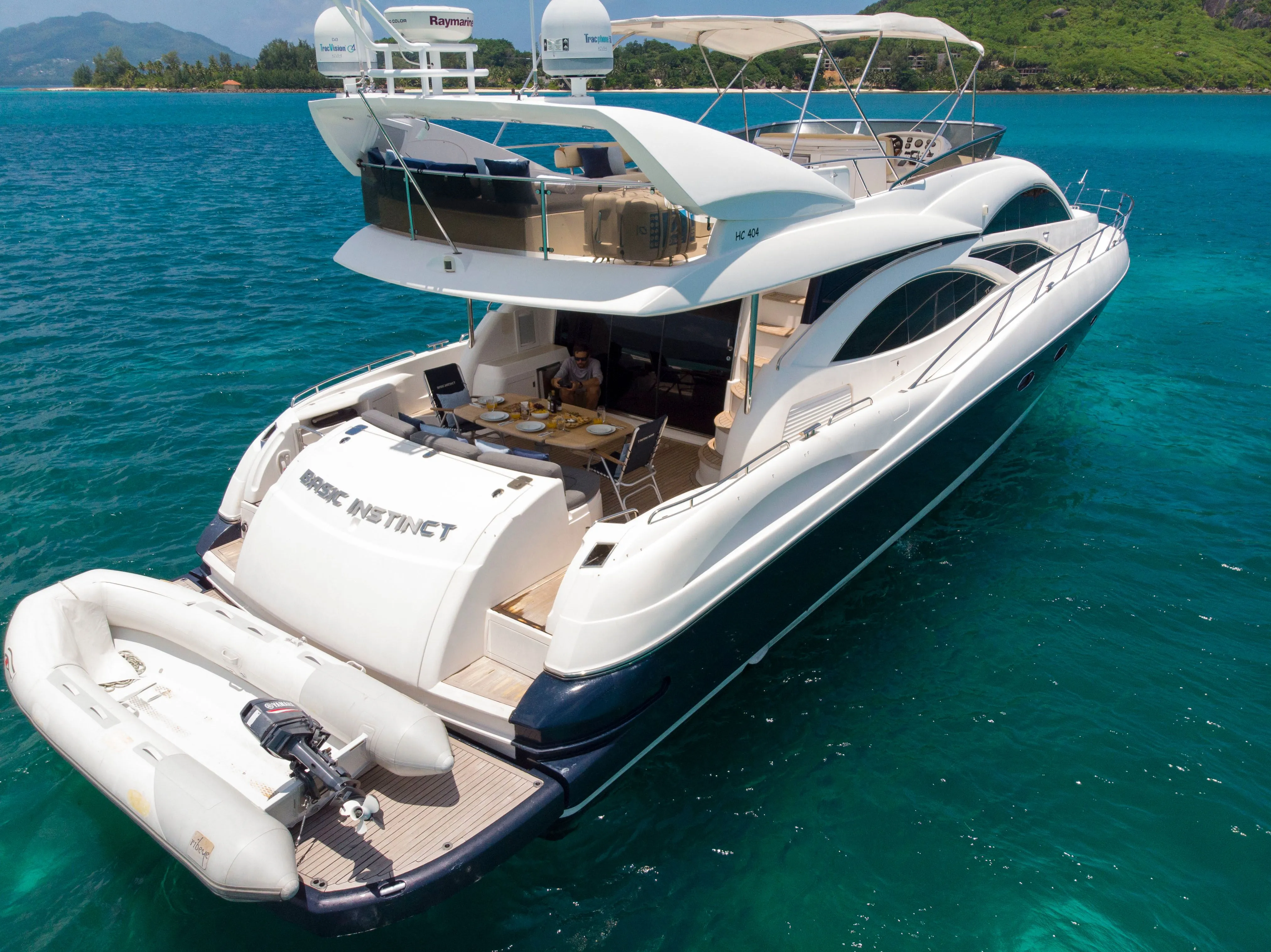 Explore Eden Island on a 23.05m Rental Sunseeker Manhattan 74