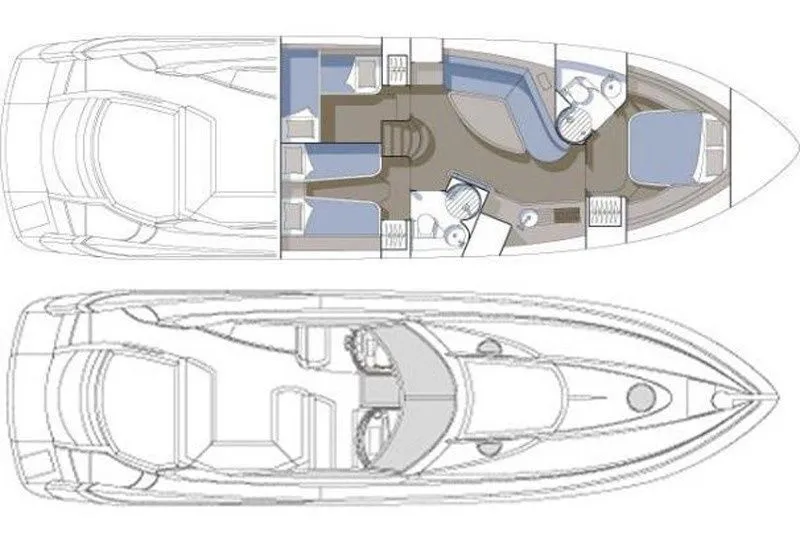 Explore Vilamoura on a 16.21m Rental Motor Yacht