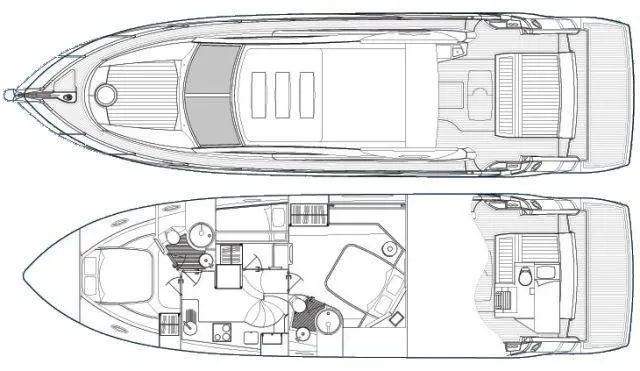 Makarska 17.6m Kiralık Motoryat Sunseeker Predator 52