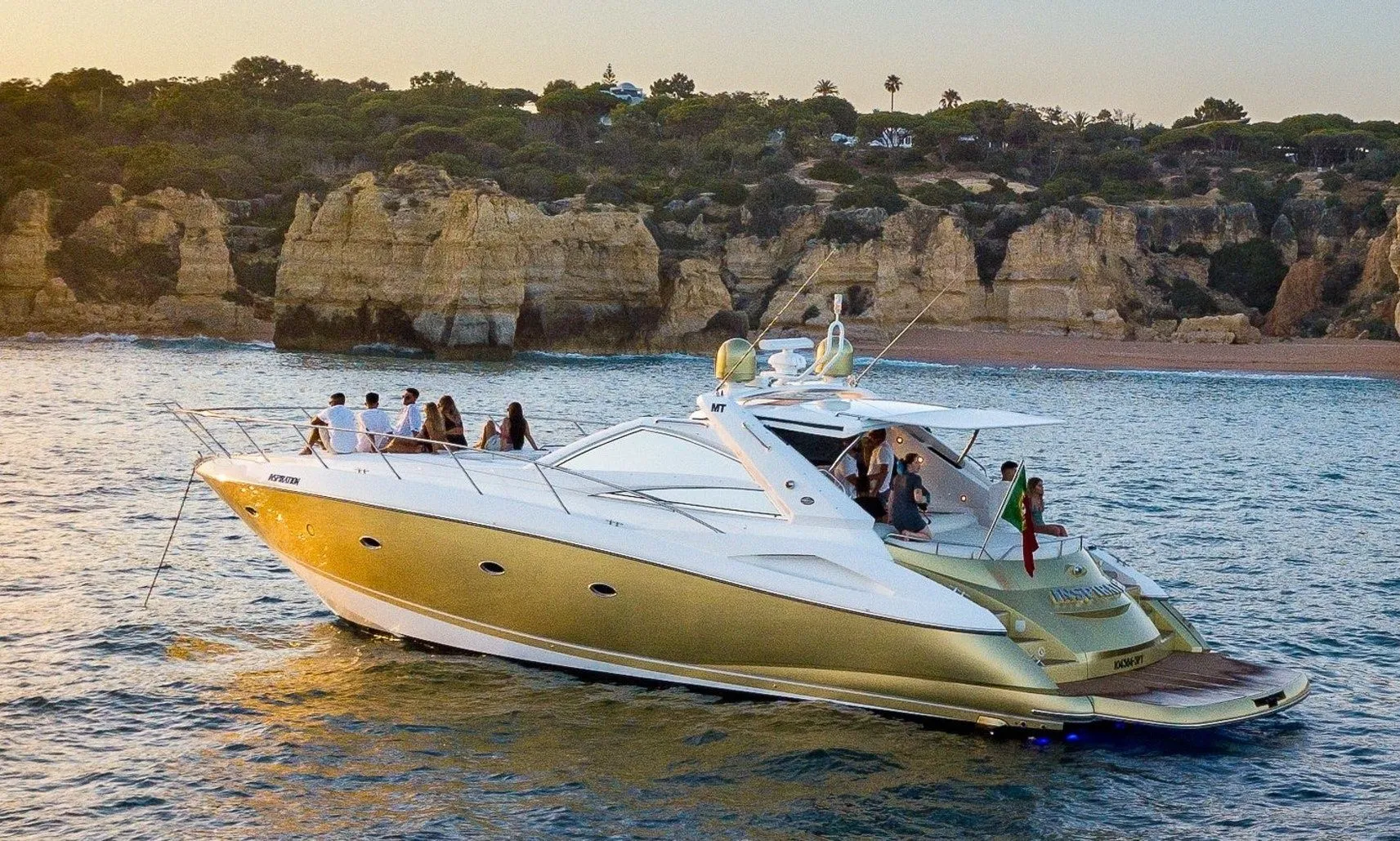 18m Albufeira 3 Cabin Motor Yacht Hire