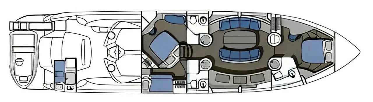 Charter a 23.36m 3 Cabin Motor Yacht in Lagos