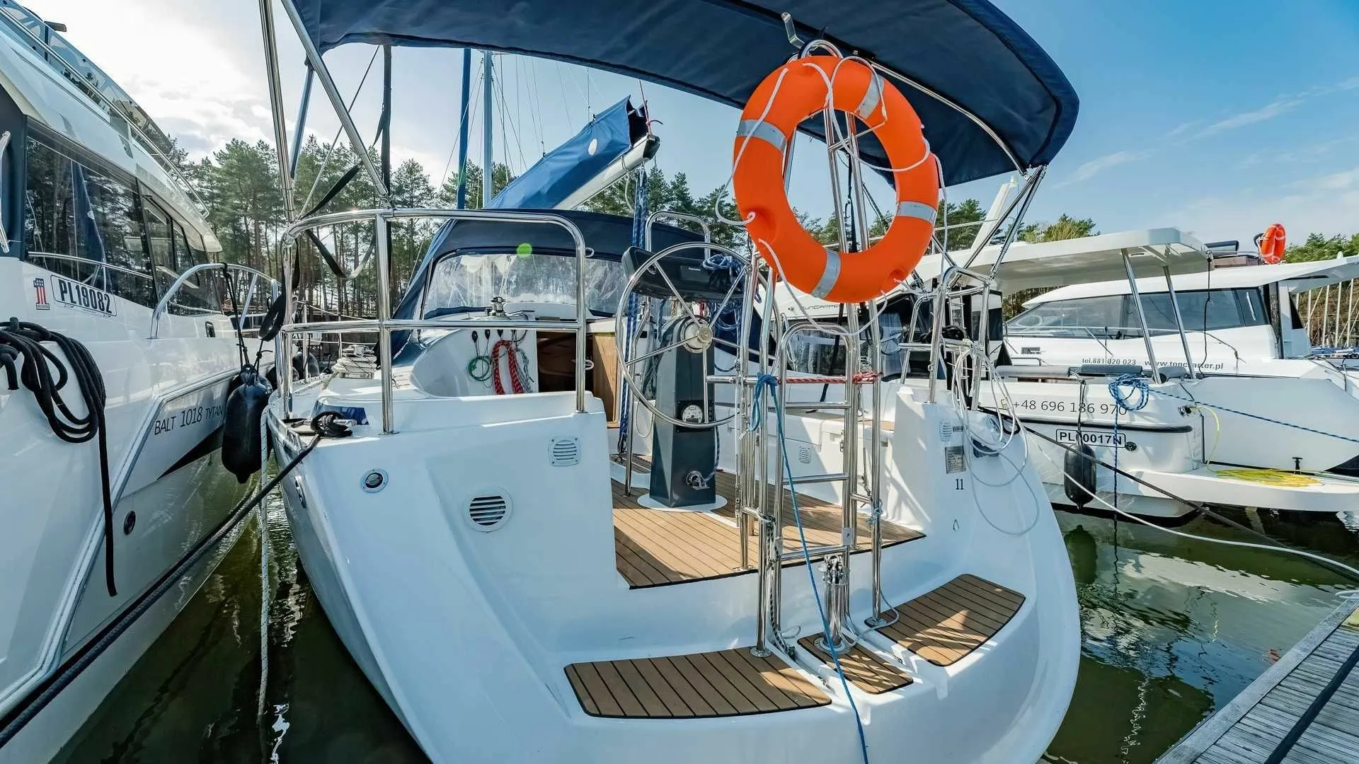 10.8m Wilkasy Tango 33 Sailing Yacht Hire