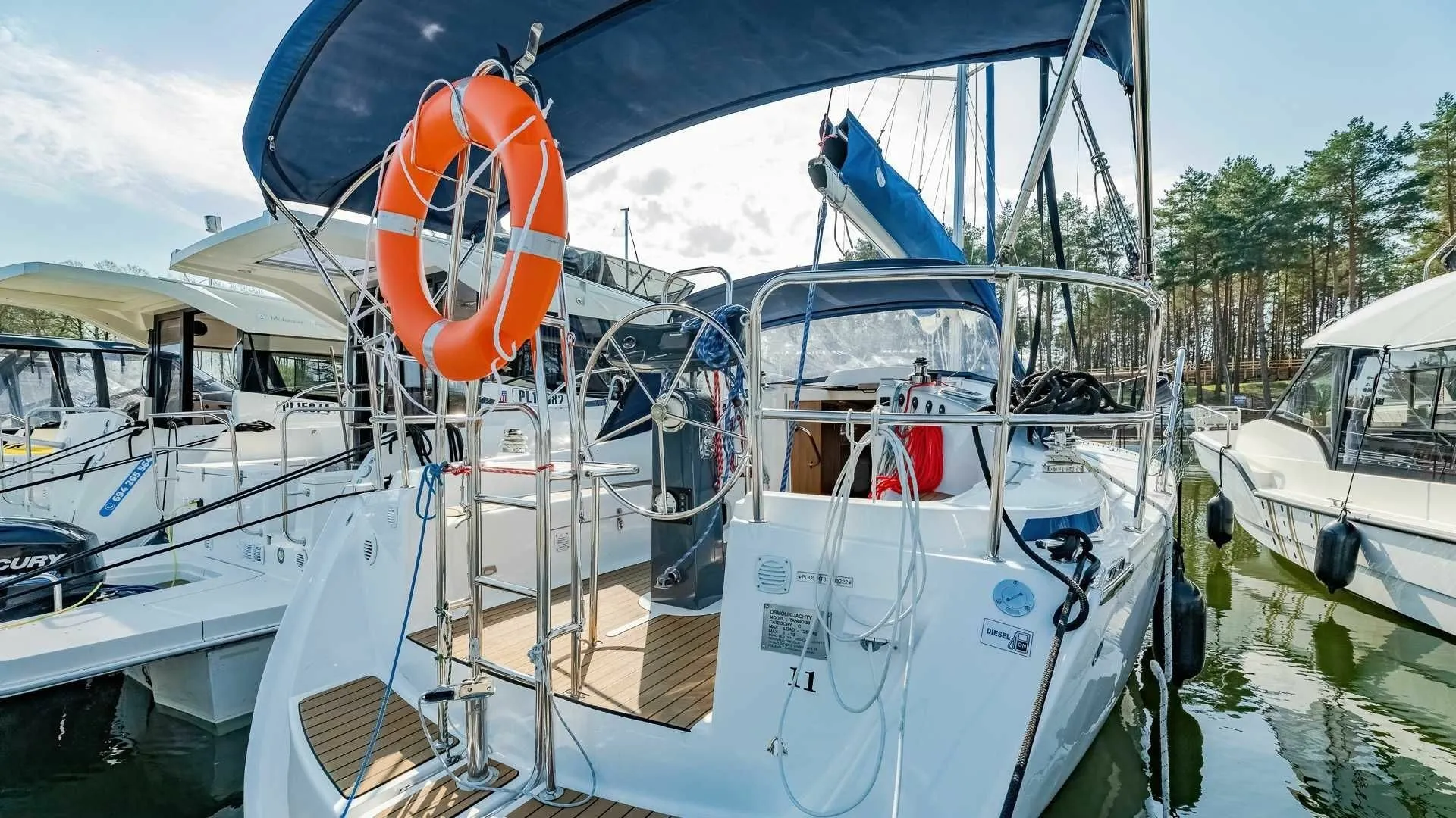 10.8m Wilkasy Tango 33 Sailing Yacht Hire