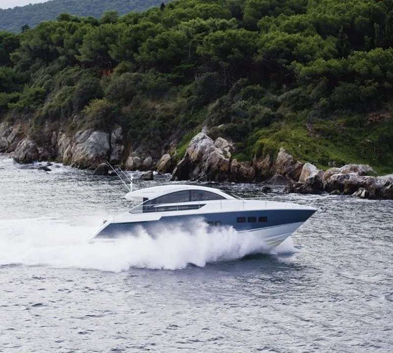 Explore Beaulieu-sur-Mer on a 15m Targa 48 Motor Yacht Rental